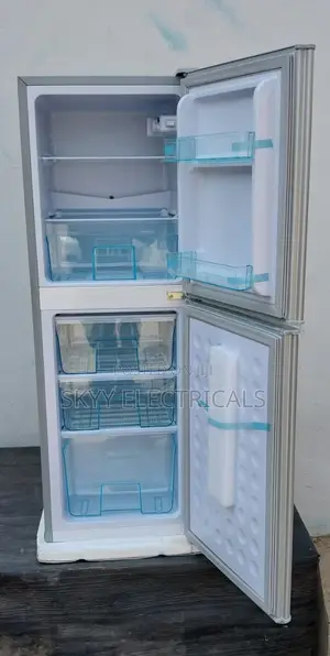 Nasco Nasd2-10fl Bottom Freezer Double Door Fridge -106 Litres -