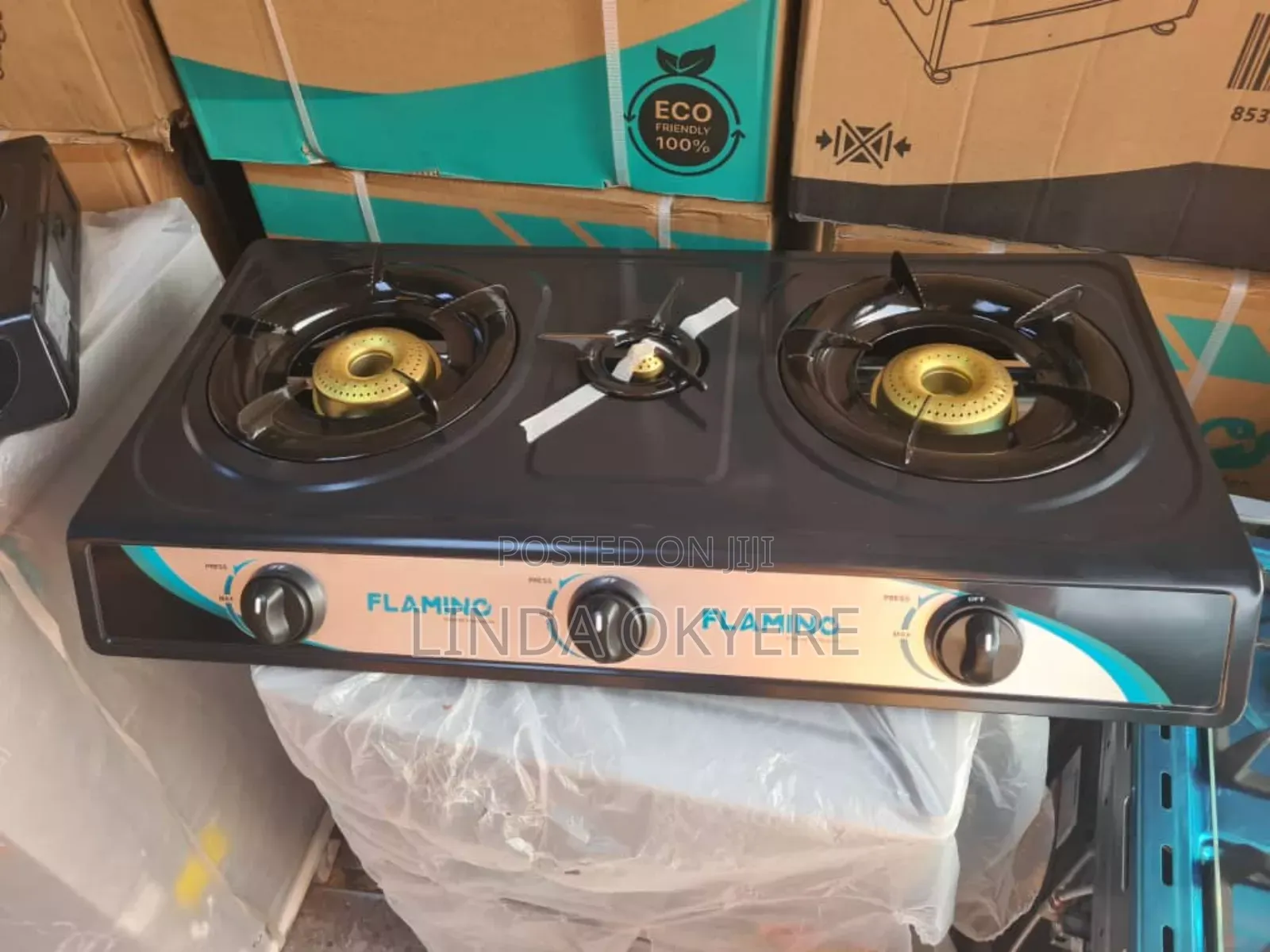 Flamingo Gas Cooker 3 Burner Flameless