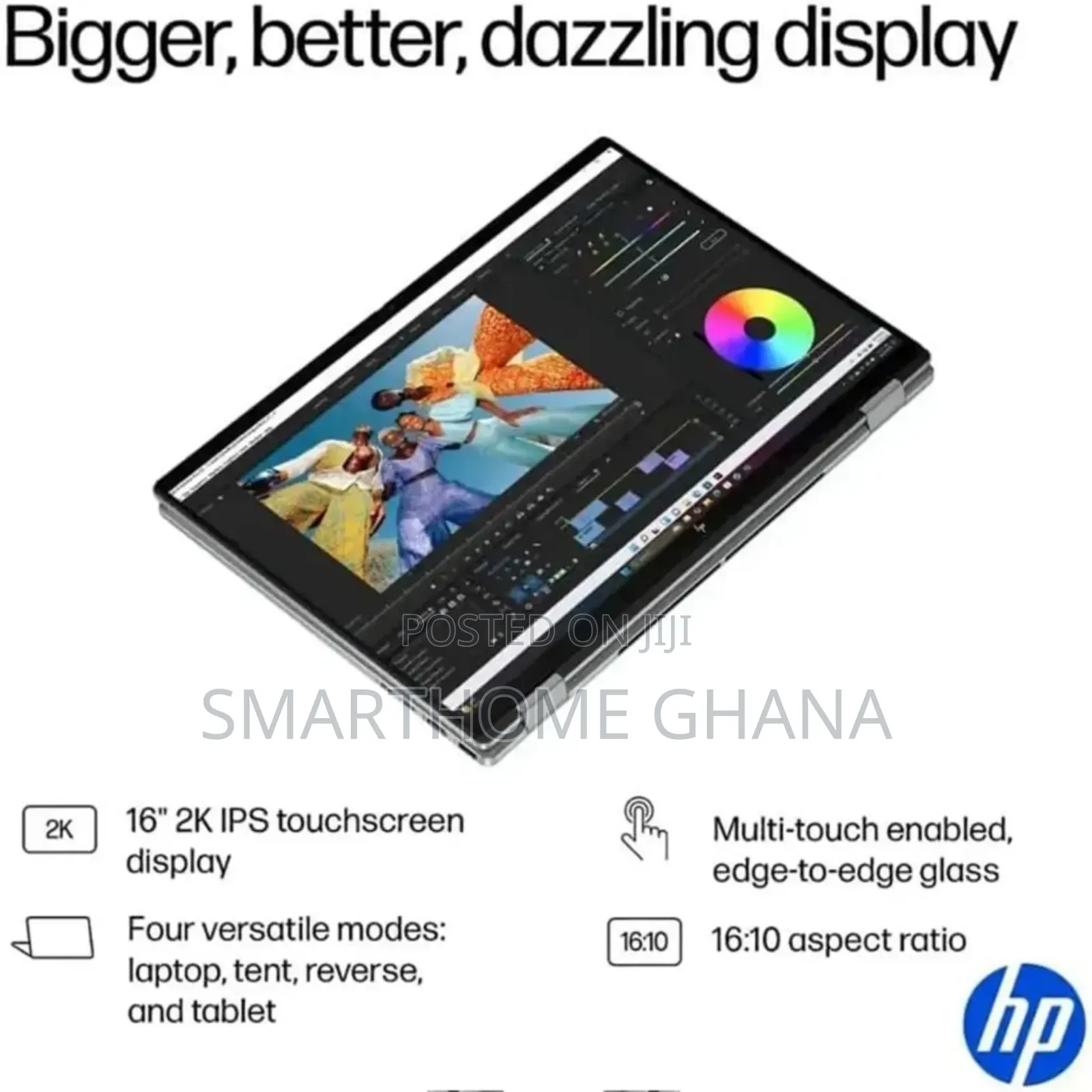 New Laptop HP OmniBook X Flip 16" 16GB AMD Ryzen SSD 512GB
