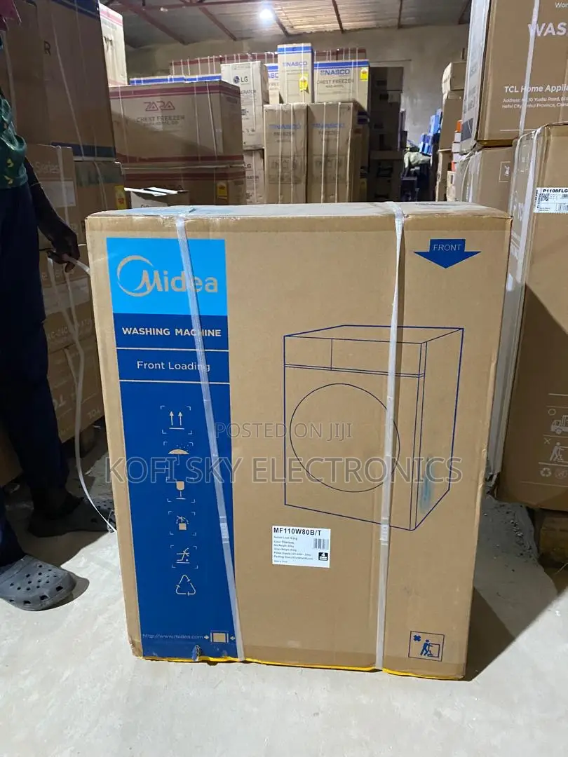 New Midea 8kg Front Load Washing Machine