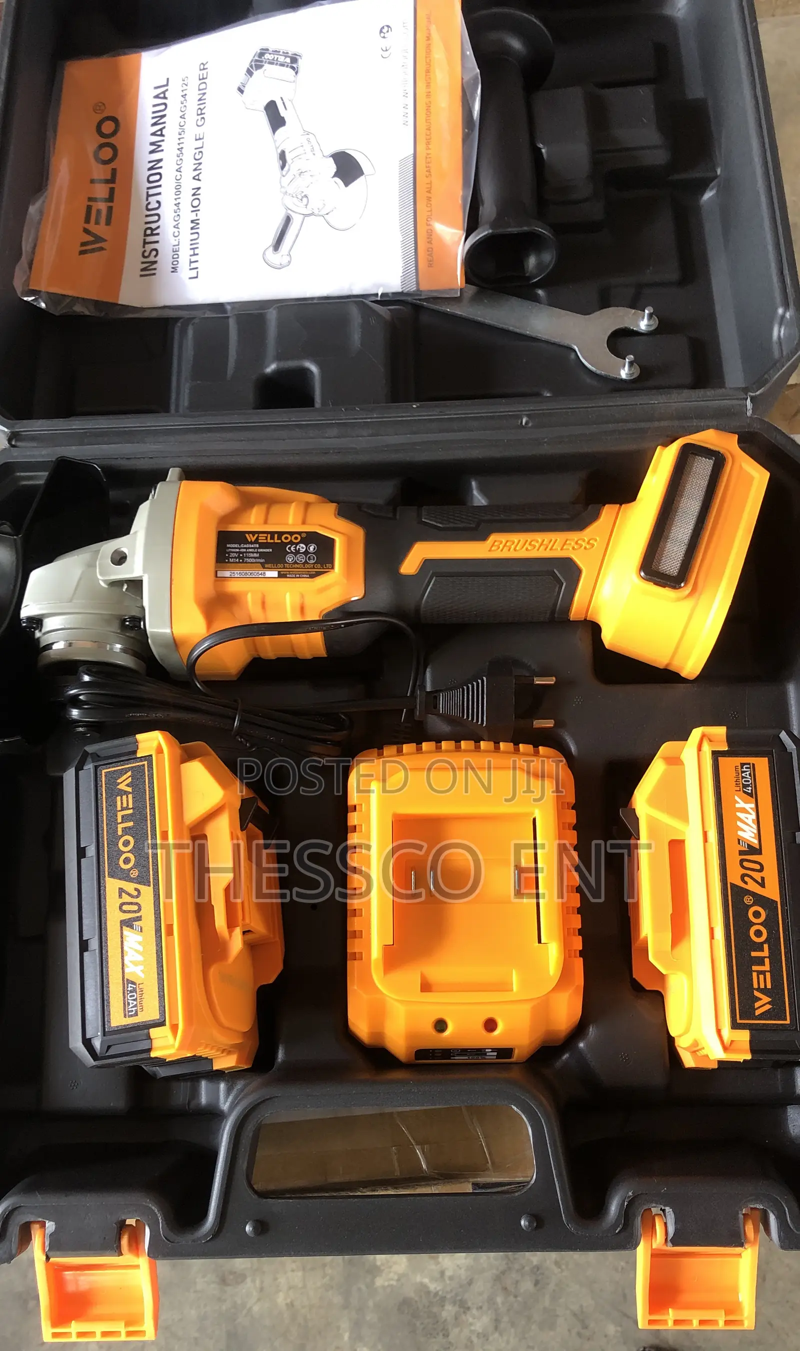 Cordless Angle Grinder