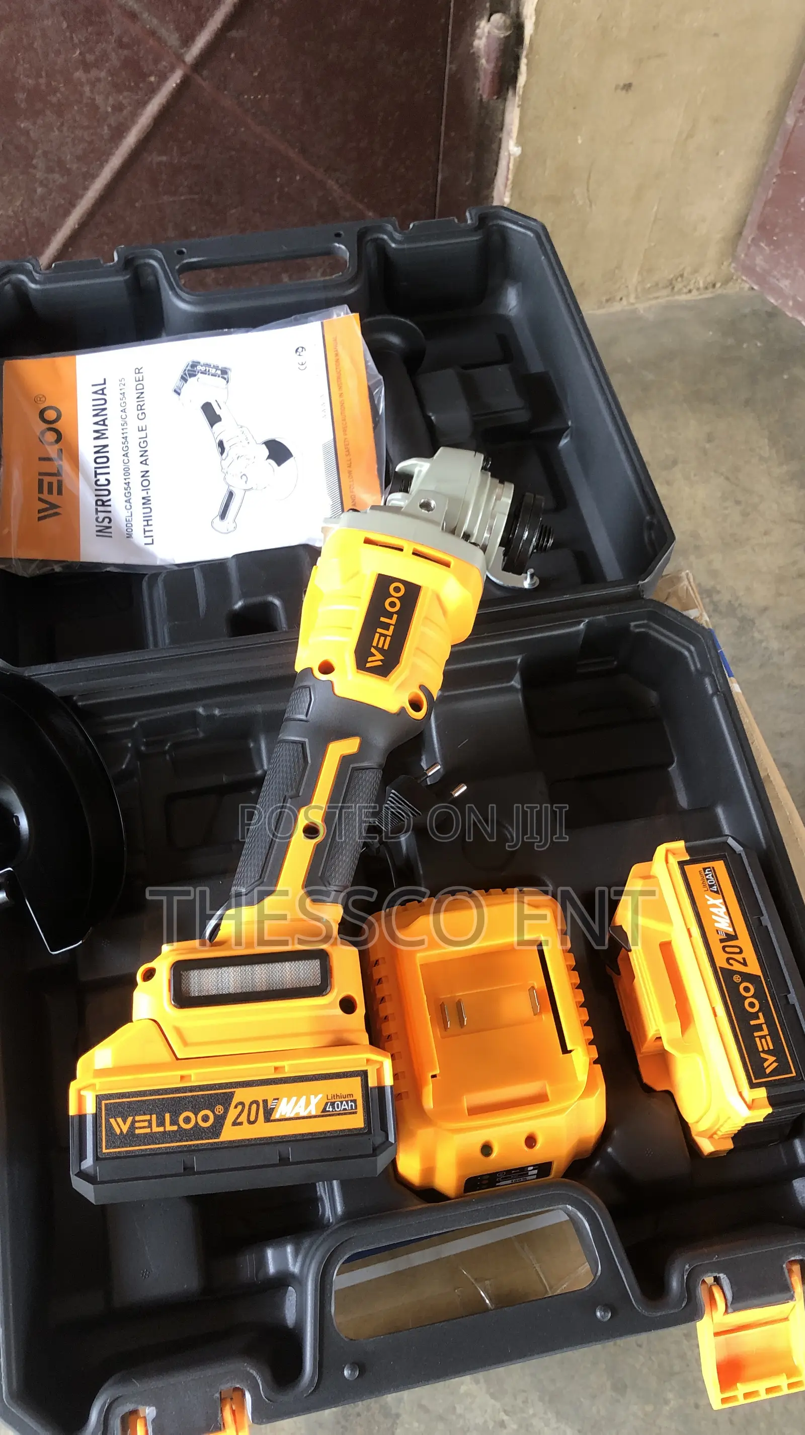 Cordless Angle Grinder