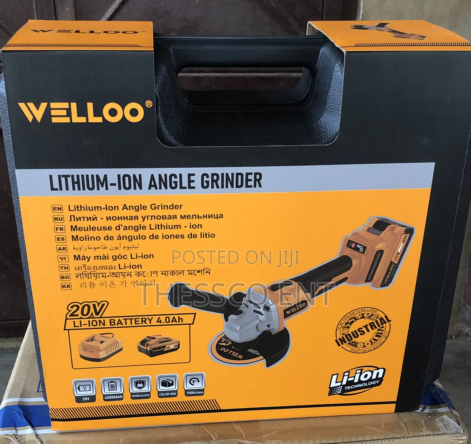Cordless Angle Grinder