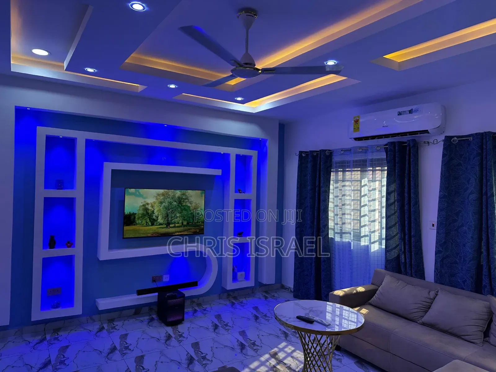 Furnished 2bdrm Apartment in Oyibi Benarpat for rent