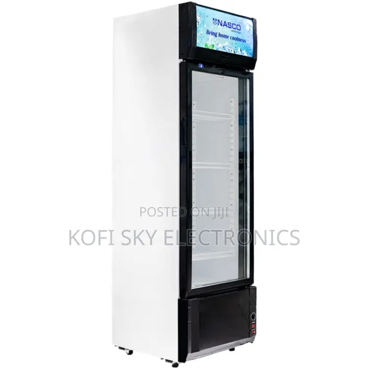 Quality Nasco 358litres Singledoor Display Fridge