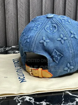 Louis Vuitton Washed Denim Cap.