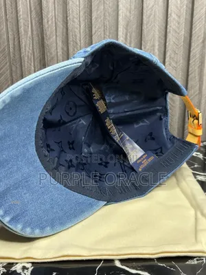 Louis Vuitton Washed Denim Cap.