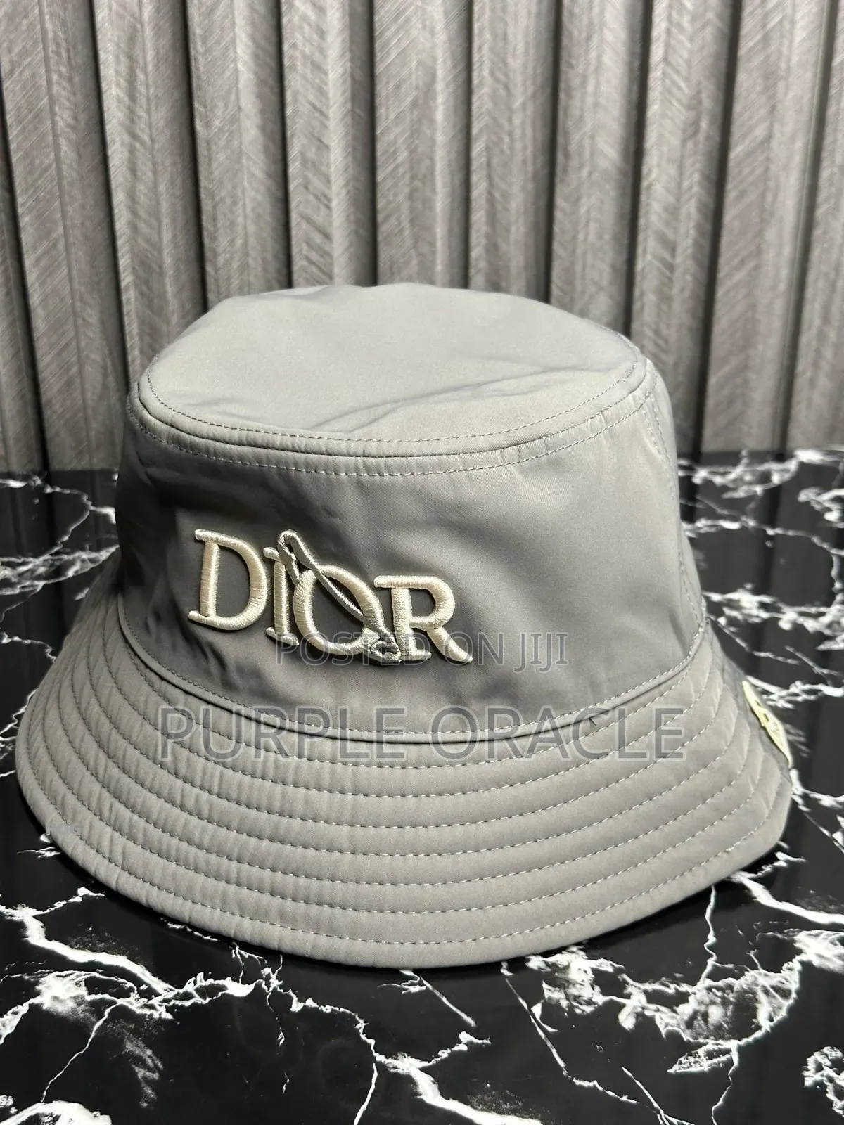 Reversible Dior Bucket Hats.
