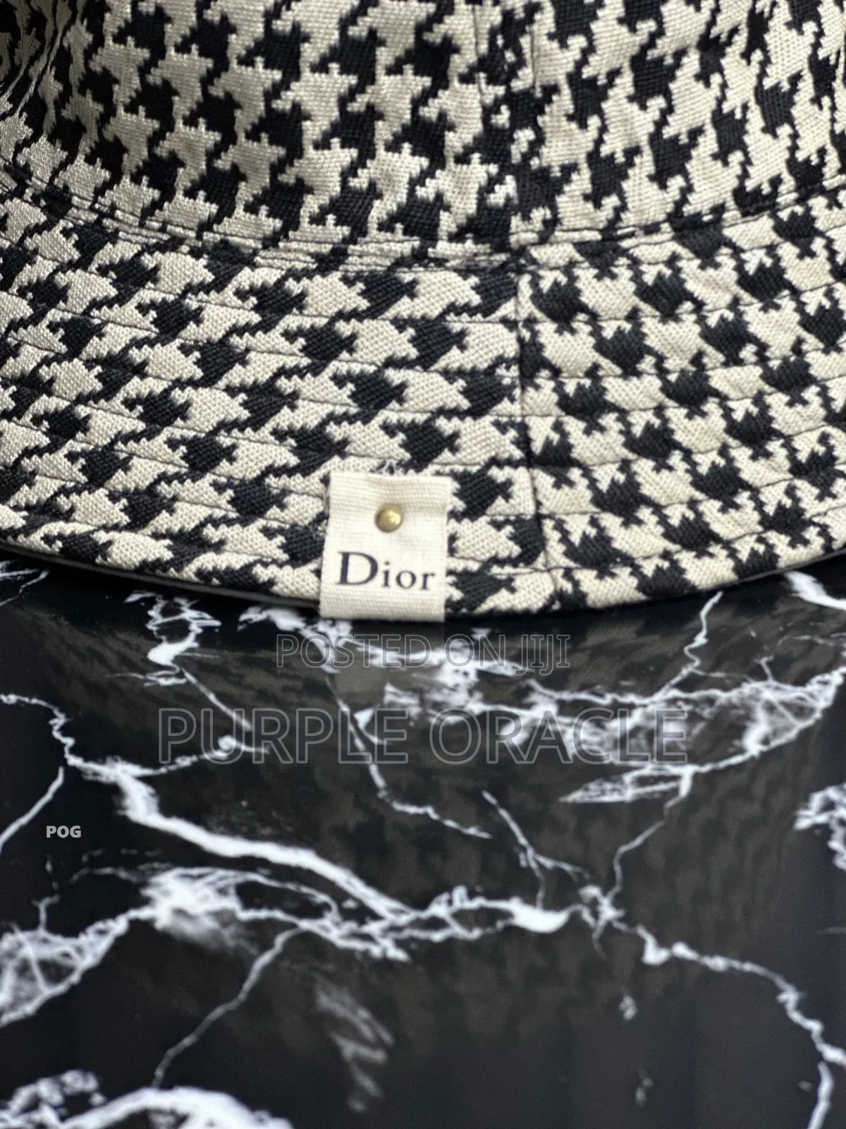 Reversible Dior Bucket Hats.