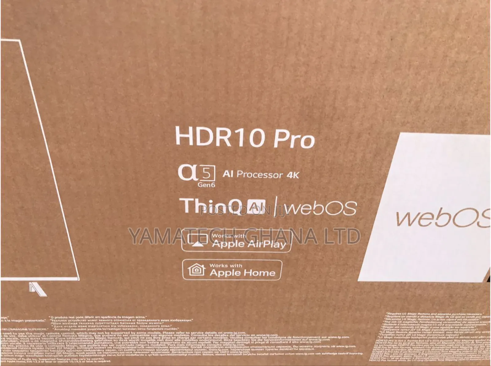 Original Latest Model Lg 43inch 4k Uhd Ai Smart Tv