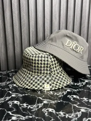 Reversible Dior Bucket Hats.