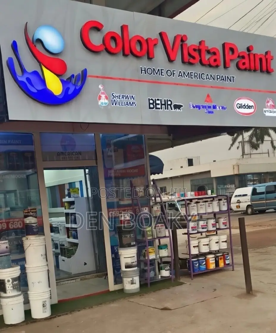 Premium American Paints. Brilliant Ghanaian Walls."