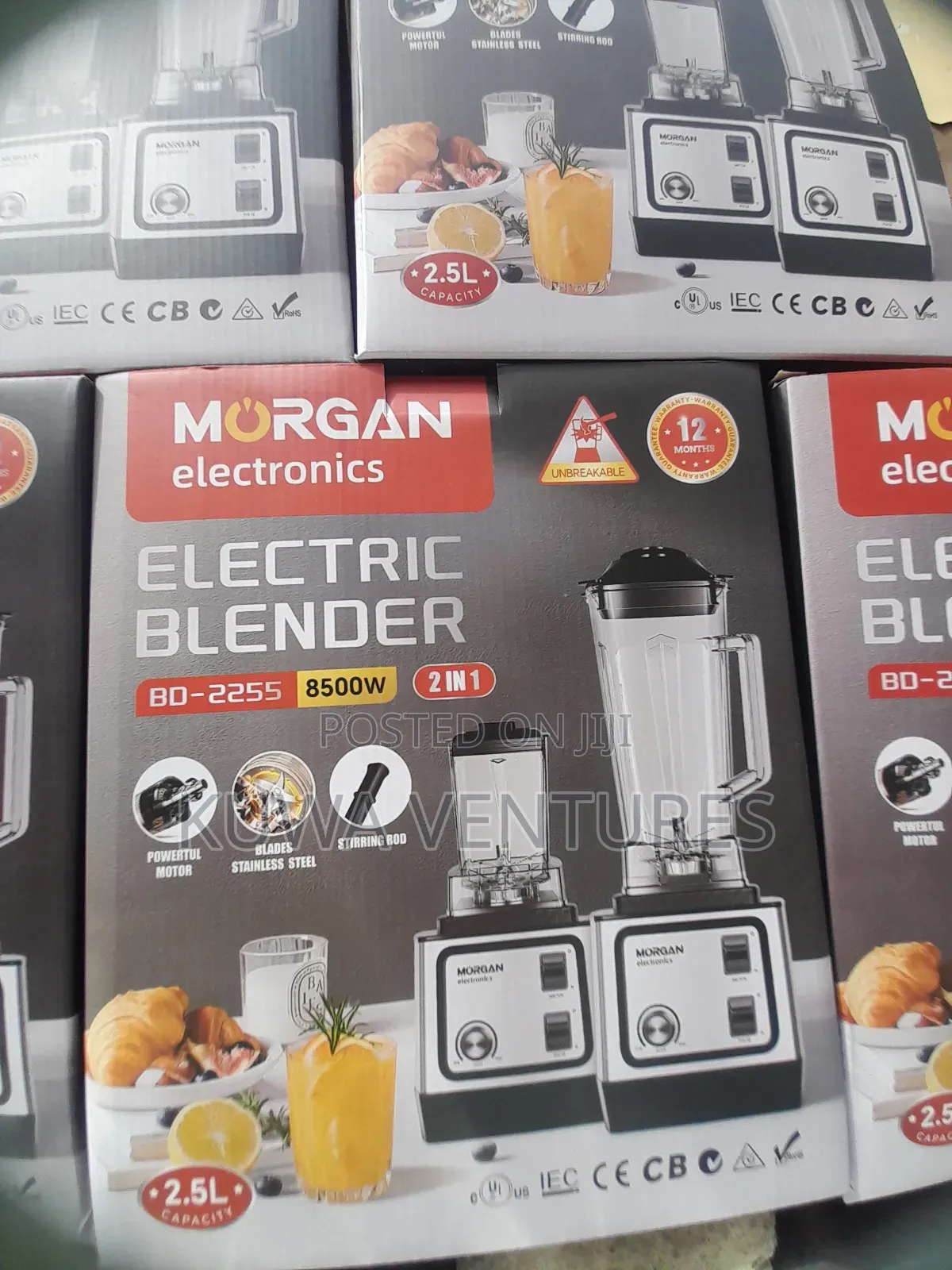 2.5l Powerful Motor (8500w) Unbreakable Jar