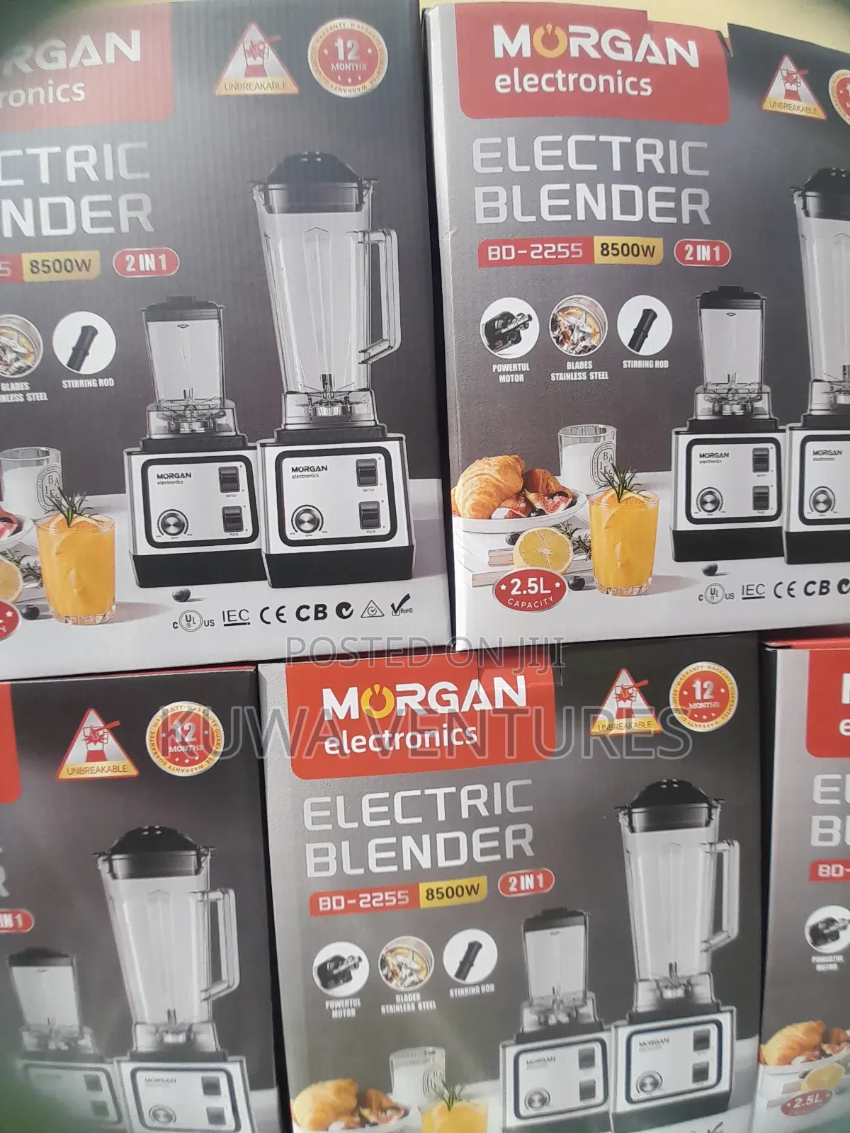 2.5l Powerful Motor (8500w) Unbreakable Jar