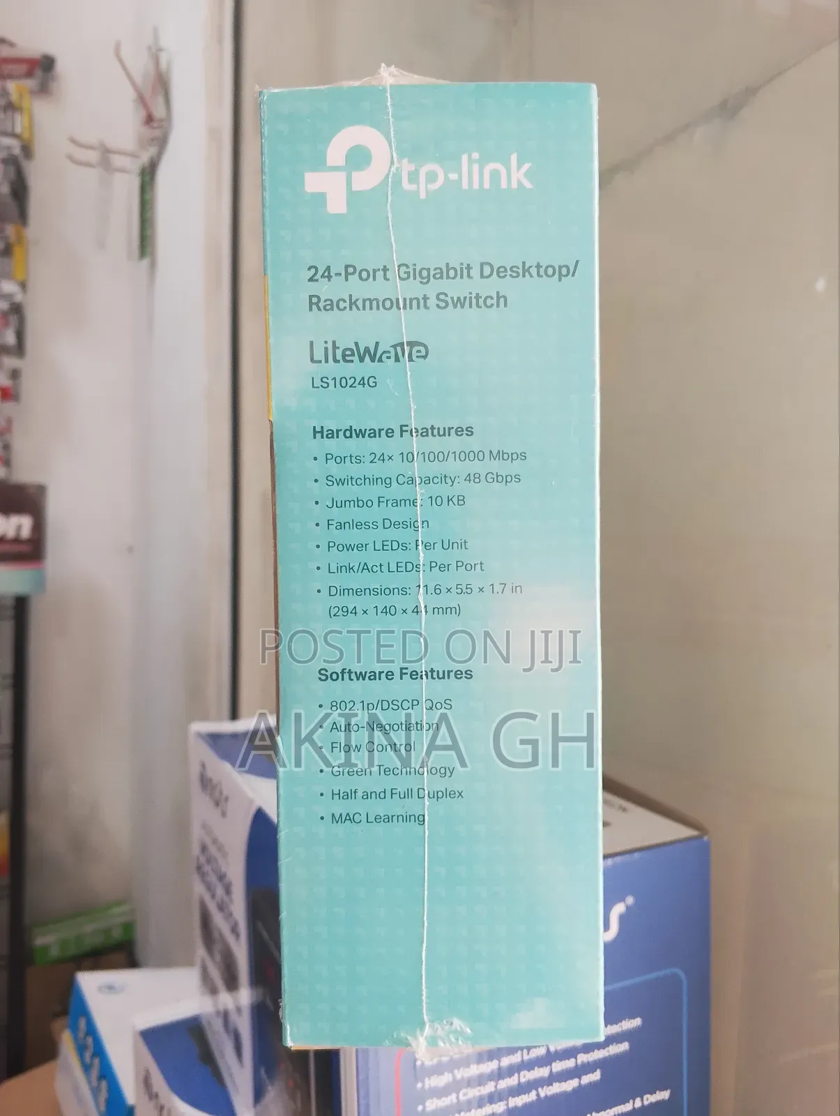 Tp Link 24 Port Gigabit Desktop Rack Mount Switch (Ls1024g)