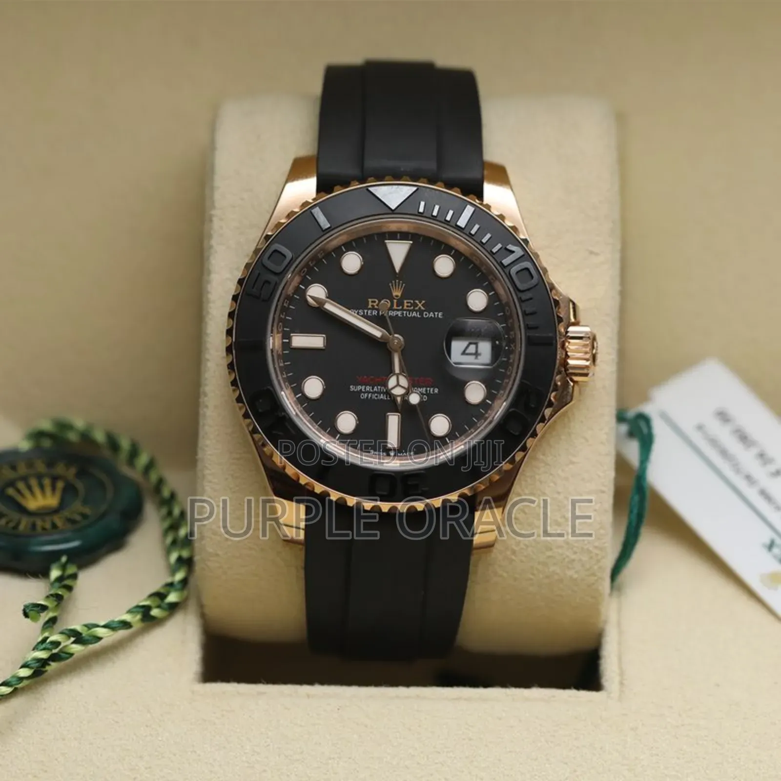 Rolex Yatch-master 126655 Black Rosegold Watch