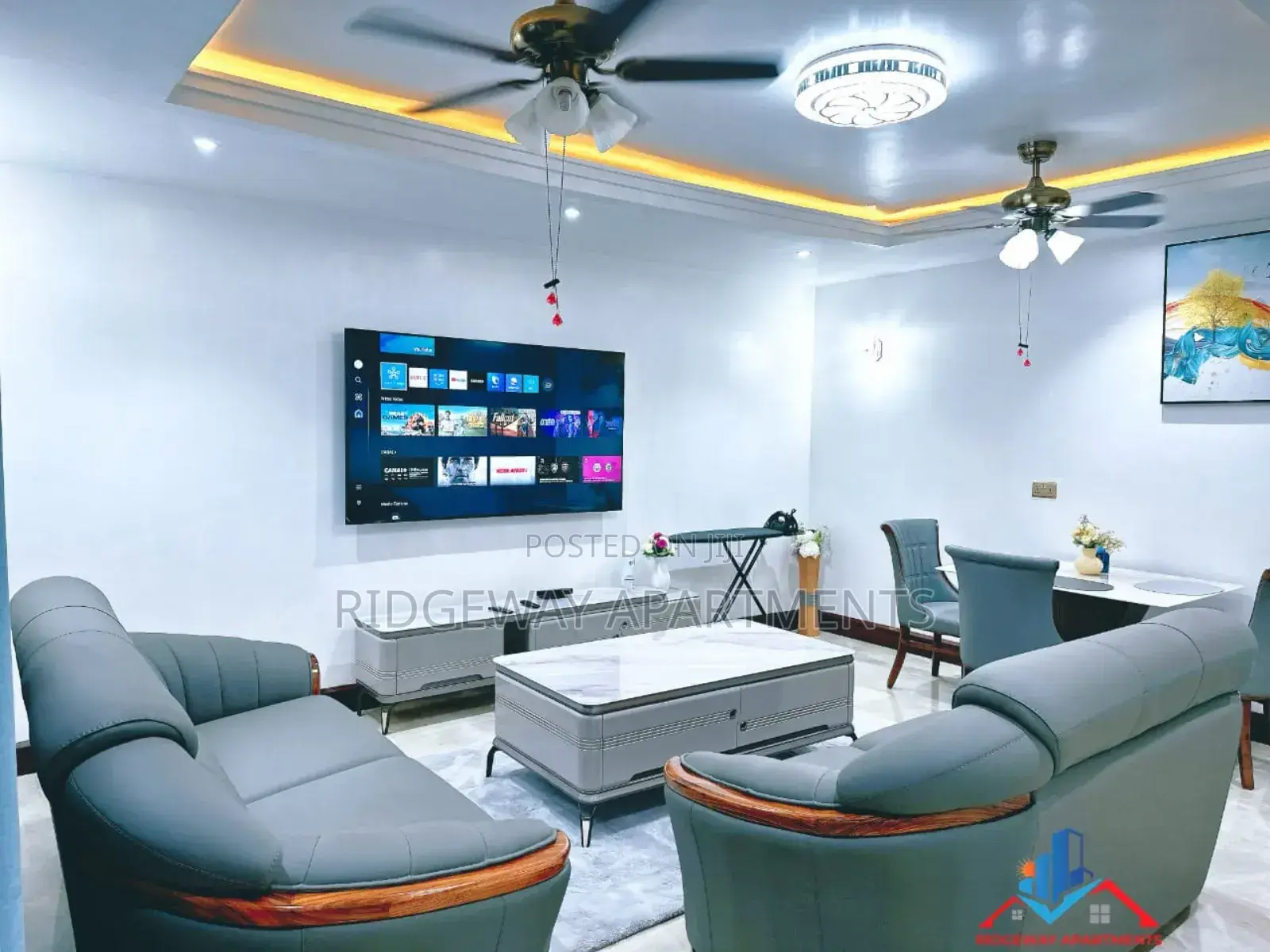 Furnished 2bdrm Apartment in Ridgeway Apartments, Tseaddo for rent