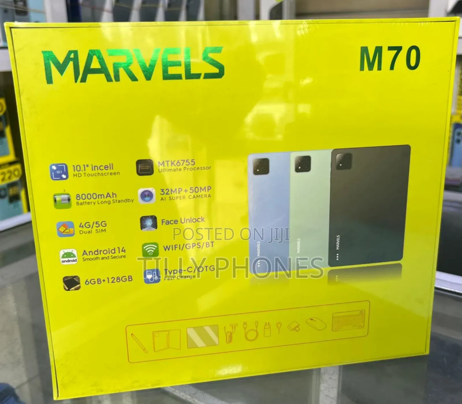 New Tablet 128 GB Silver