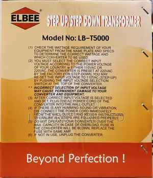 Buy Affordable Step Up and Down T5000 Transformer