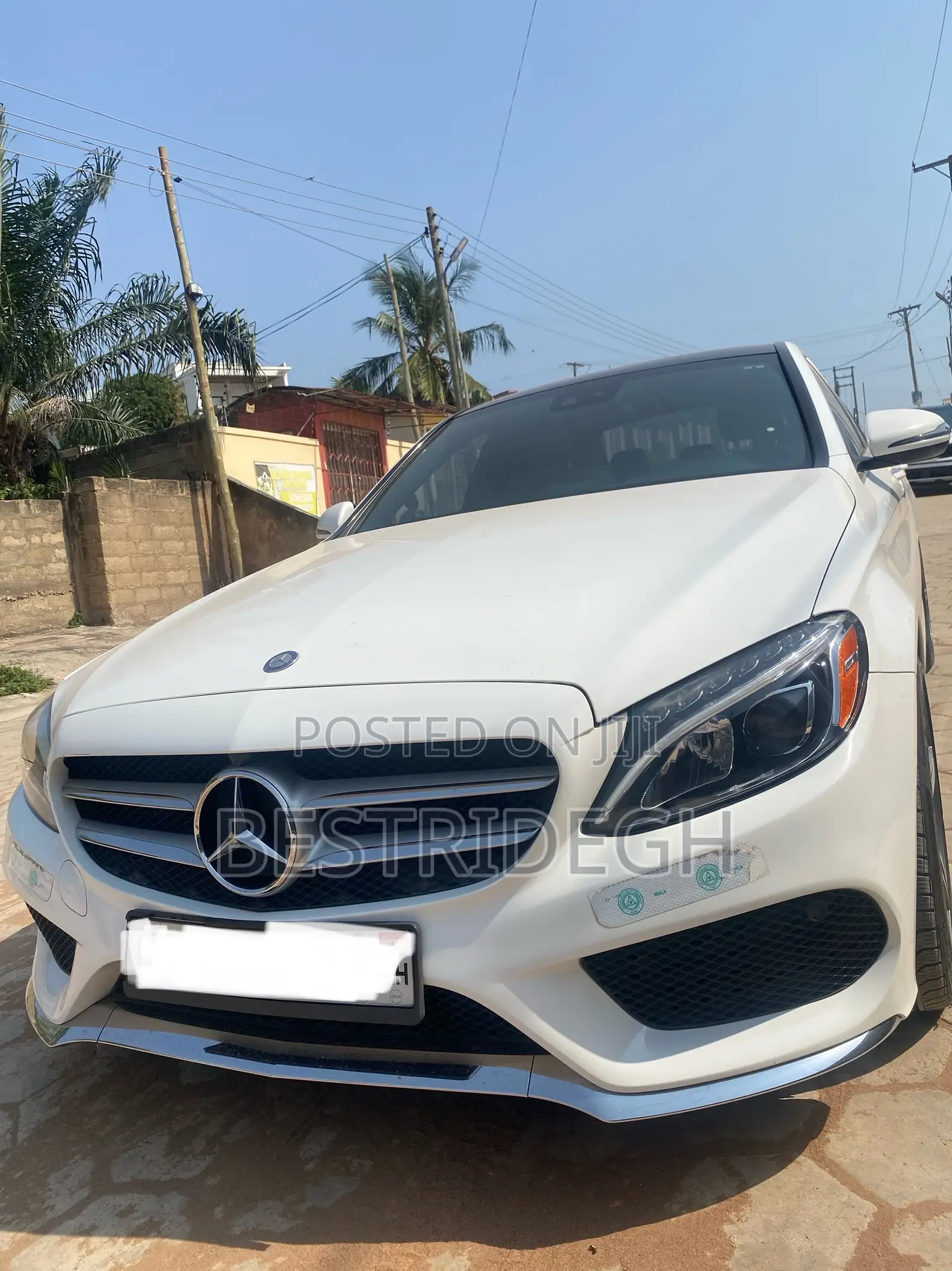 Mercedes-Benz C300 2017 White