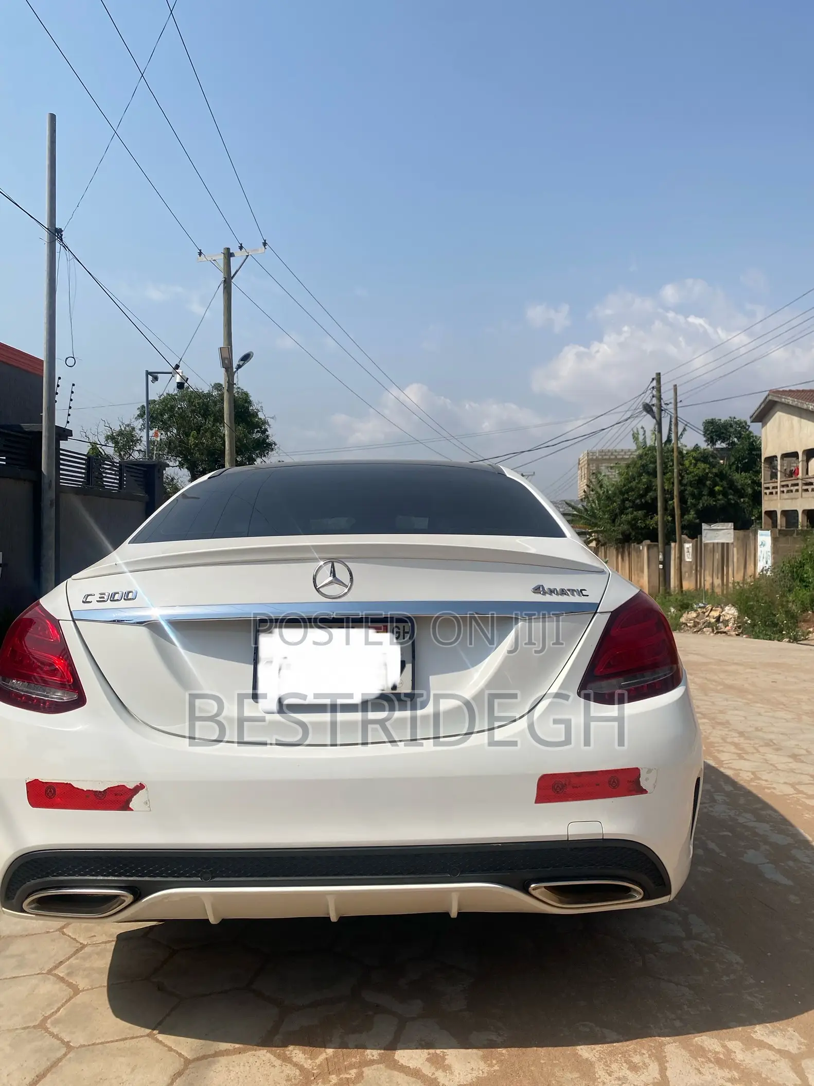 Mercedes-Benz C300 2017 White