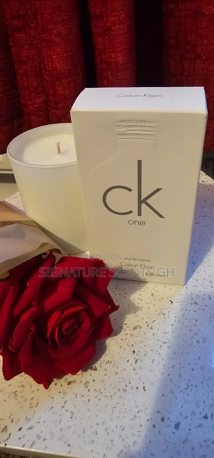 100% Original Calvin Klein Ck One Eau De Toilette (100ml)