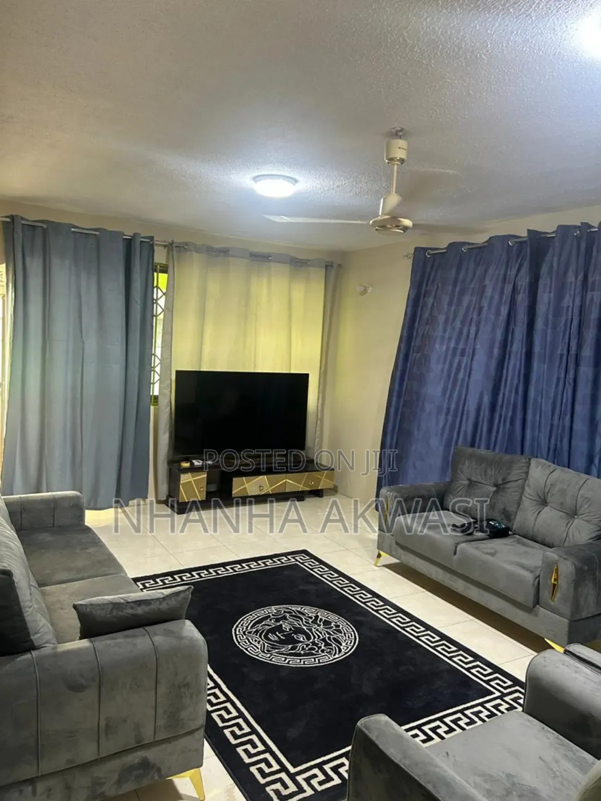 Furnished 4bdrm House in Community 20, Tema Metropolitan for rent