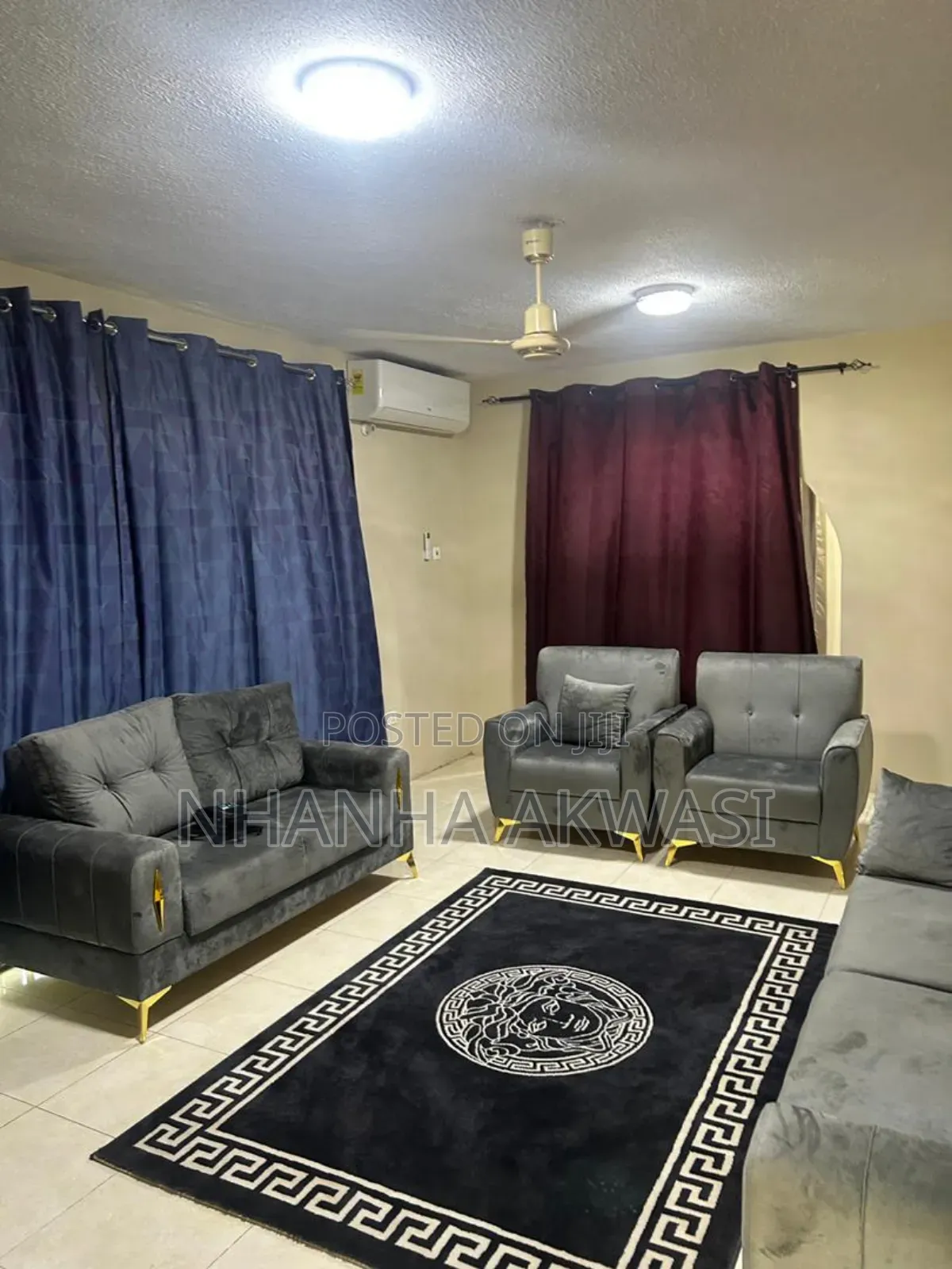Furnished 4bdrm House in Community 20, Tema Metropolitan for rent
