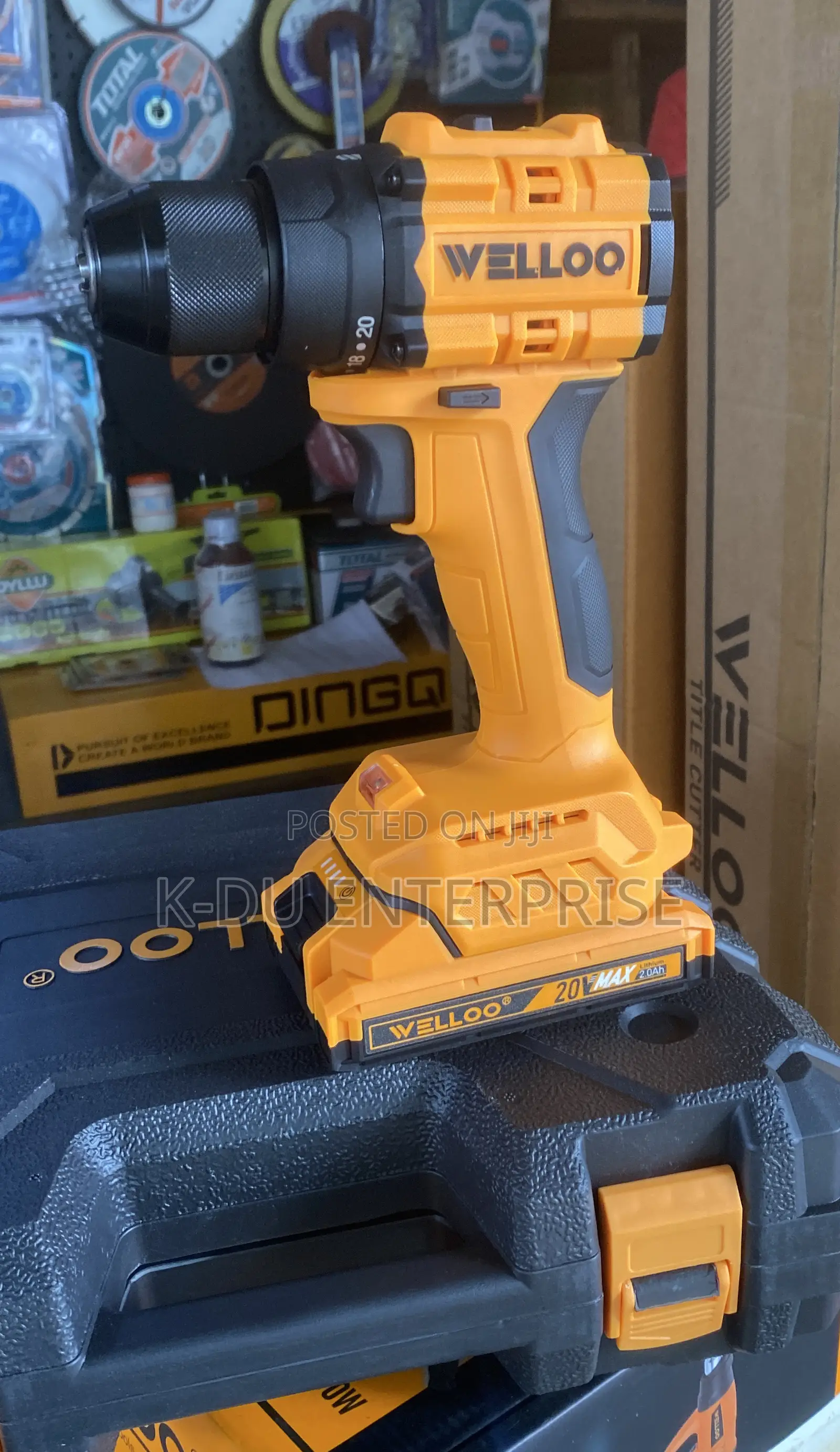 Welloo Brushless Drill 20v