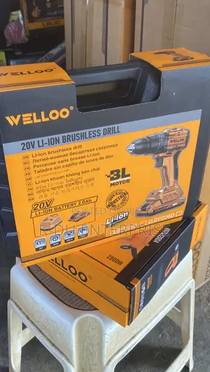 Welloo Brushless Drill 20v
