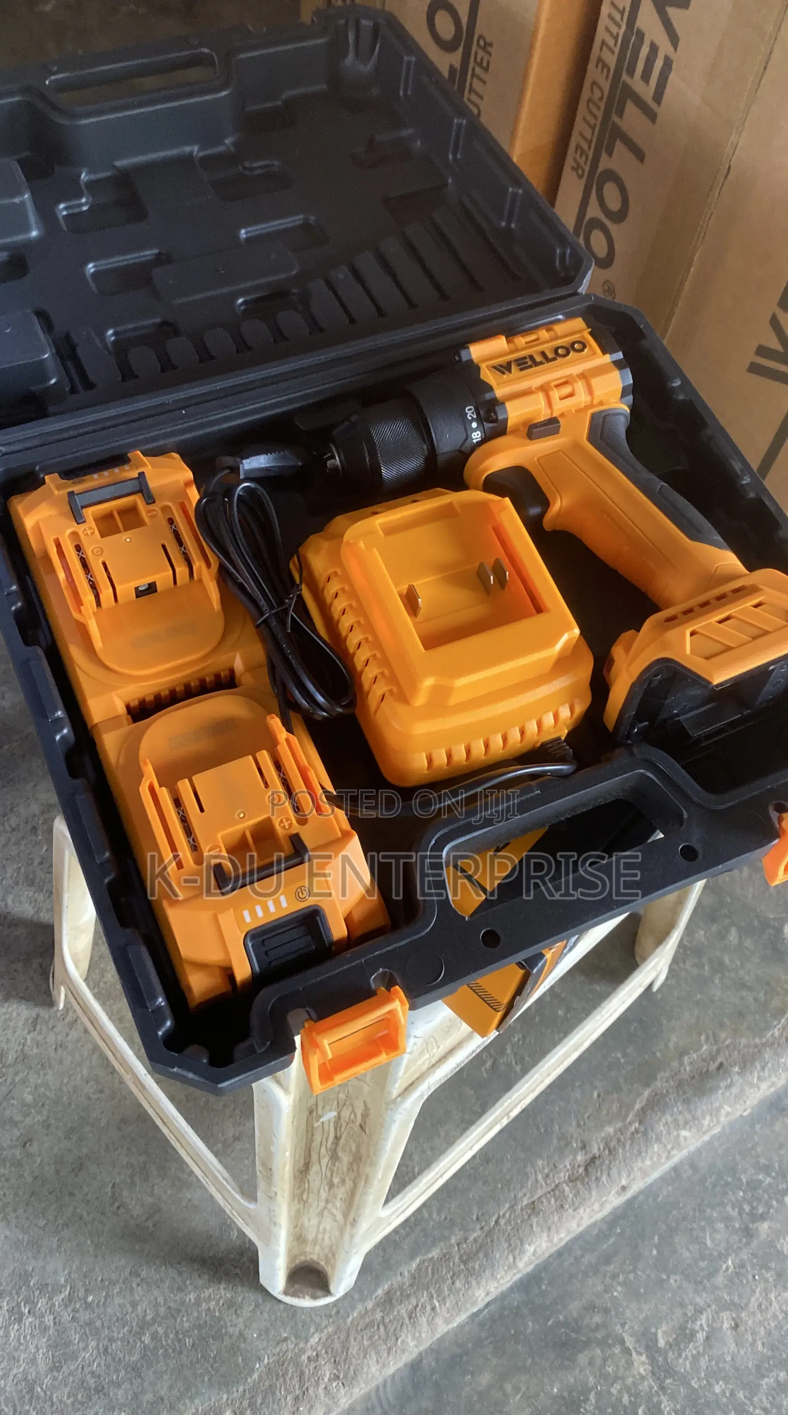 Welloo Brushless Drill 20v