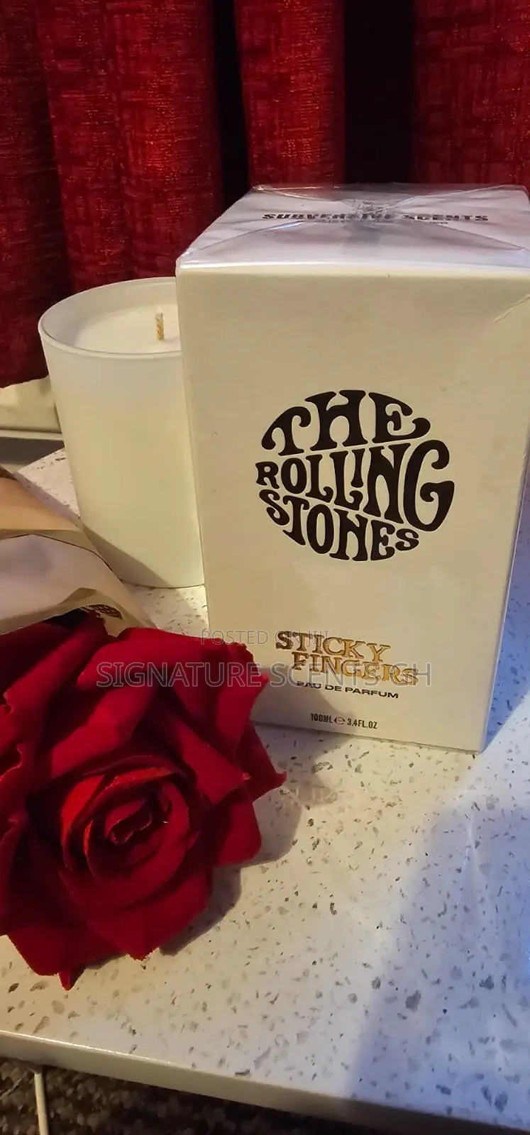 100% Original the Rolling Stones Sticky Fingers Eau De Parfum (100ml)
