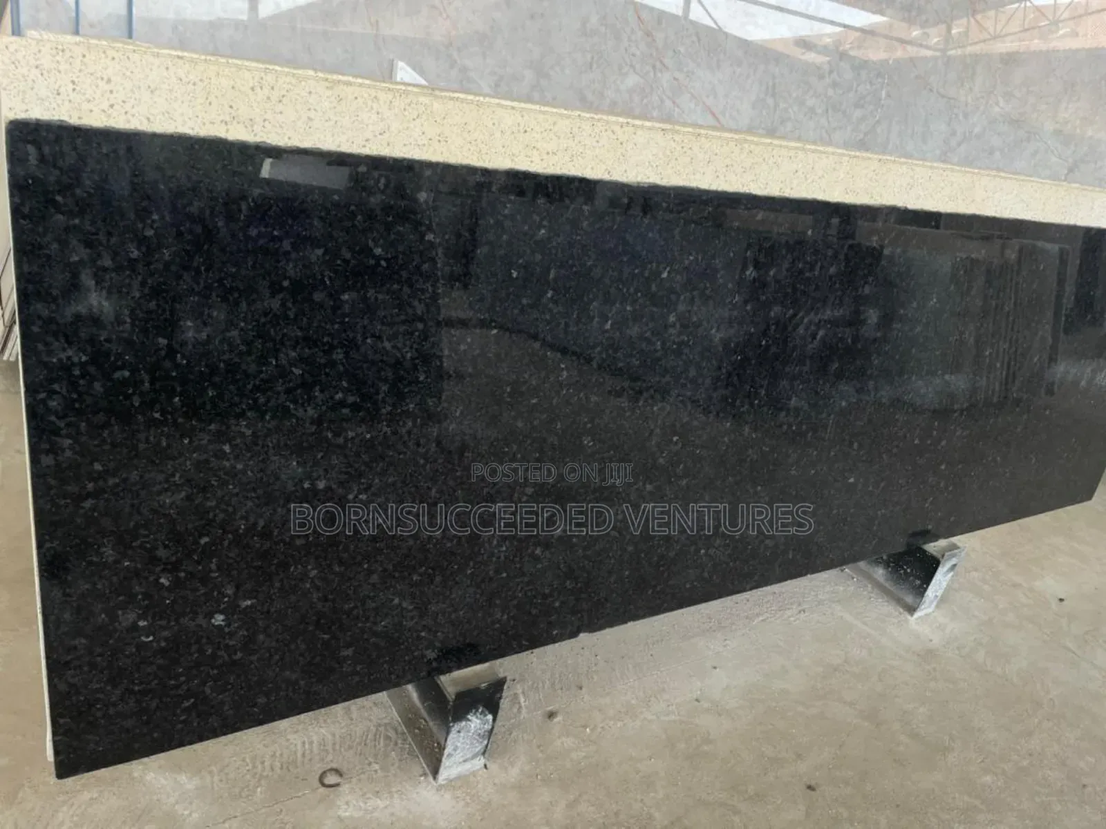 The 9 Feet by 2 Feet Black Granite Stone