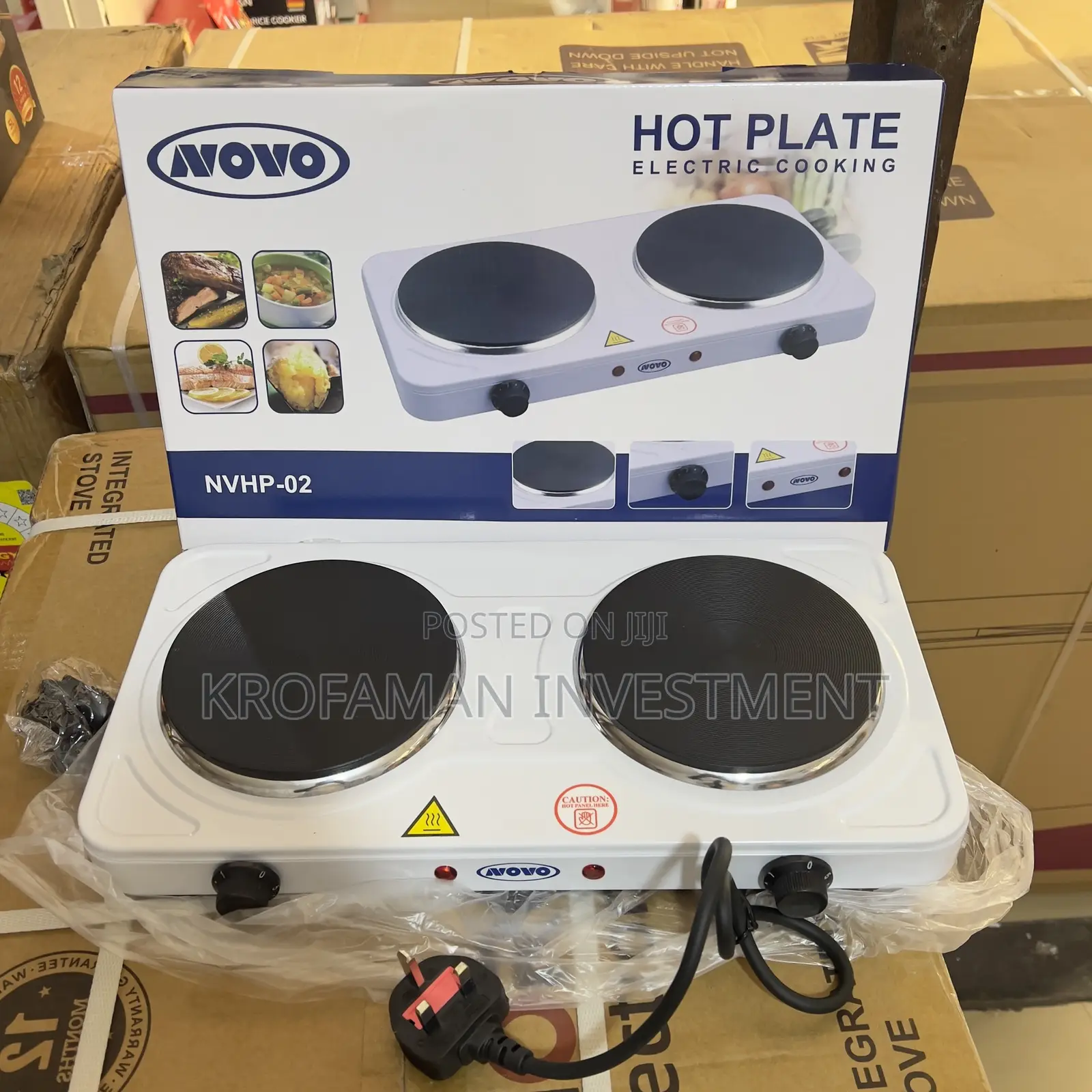 Novo Double Hot Plate