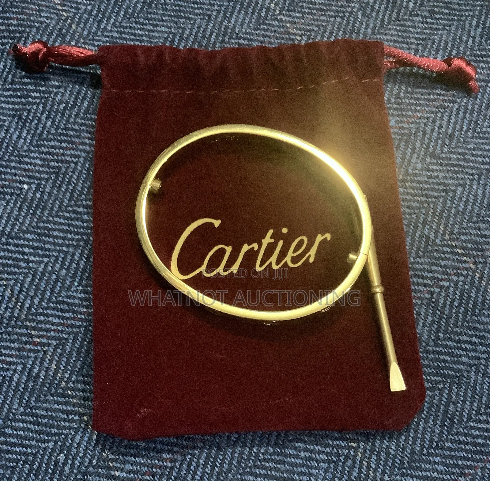 Cartier Yellow Gold Love Bangle - Size 16cm