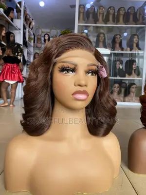 10 Inches Raw Donor Human Hair Dark Brown With 5x5 Closure