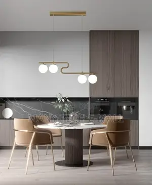 Golden Dining Pendant Light