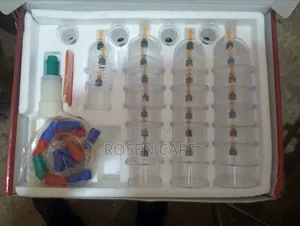 32 Pieces Vacuum Cups Suction Cupping Set Hijama Gua Sha Tool Massager