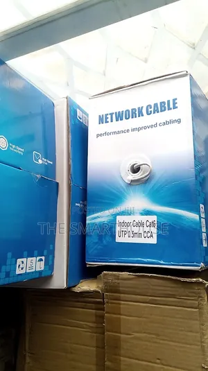 Indoor(305m) Cat6 Pure Copper Cable 0.5mm