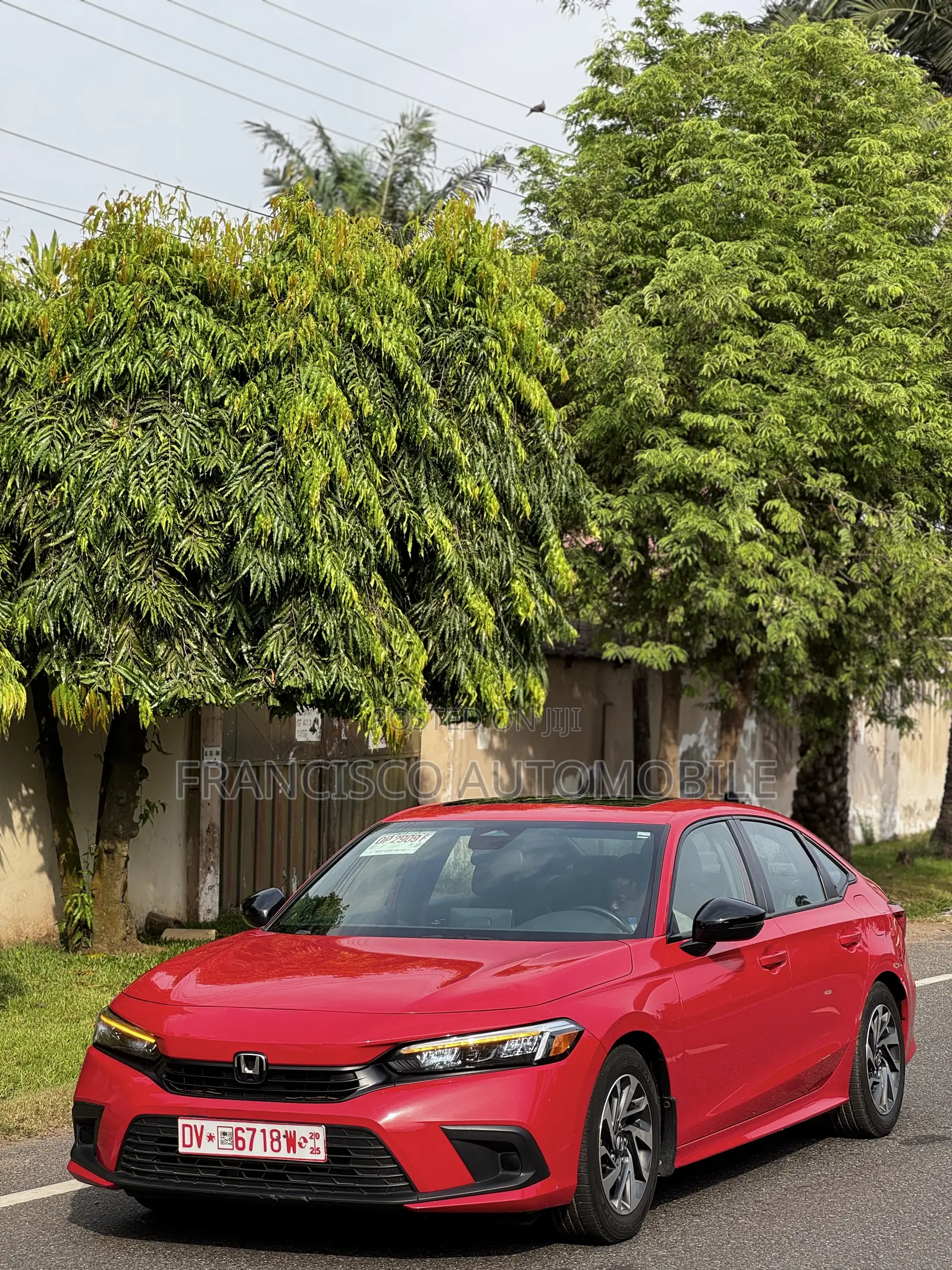 Honda Civic Sport CVT 2024 Red
