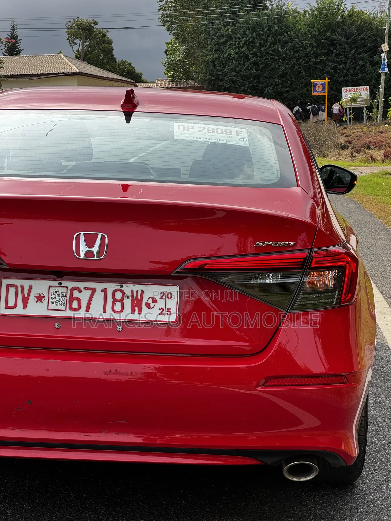 Honda Civic Sport CVT 2024 Red