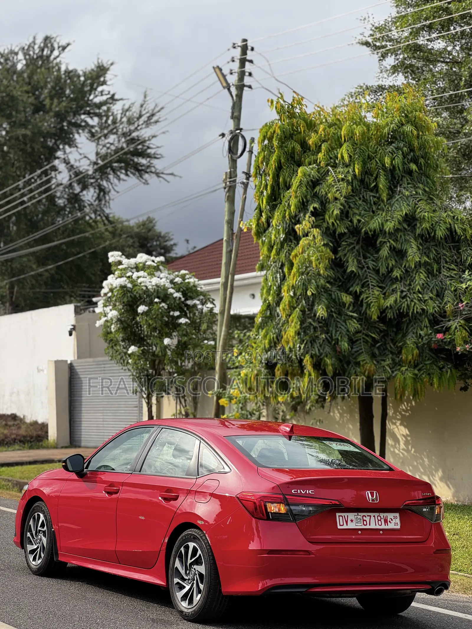 Honda Civic Sport CVT 2024 Red