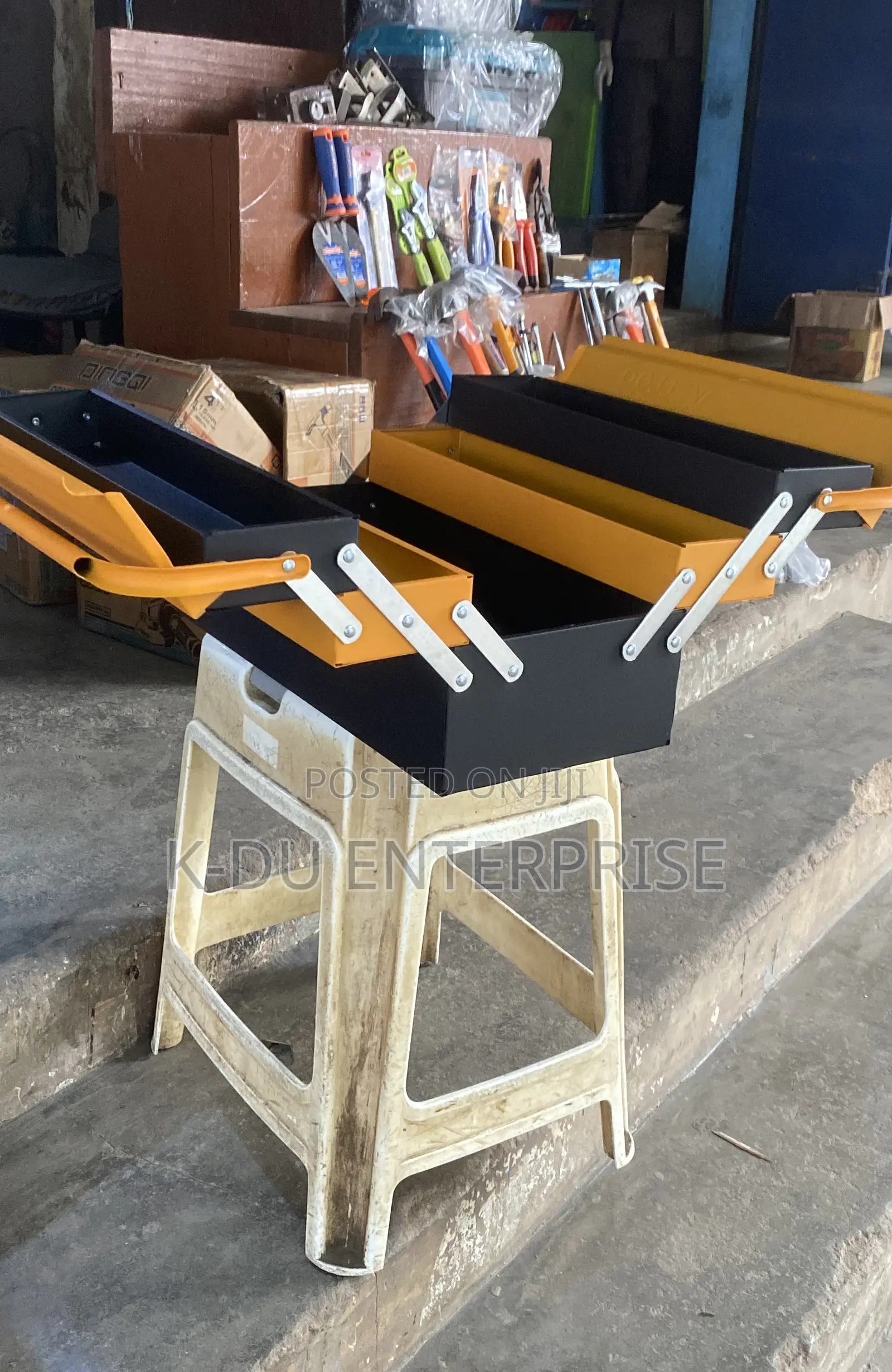 Welloo Metal Tool Box 17”