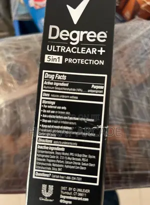 Degree Ultraclear+ 5 Pack Deodorant (5 in 1 Protection)