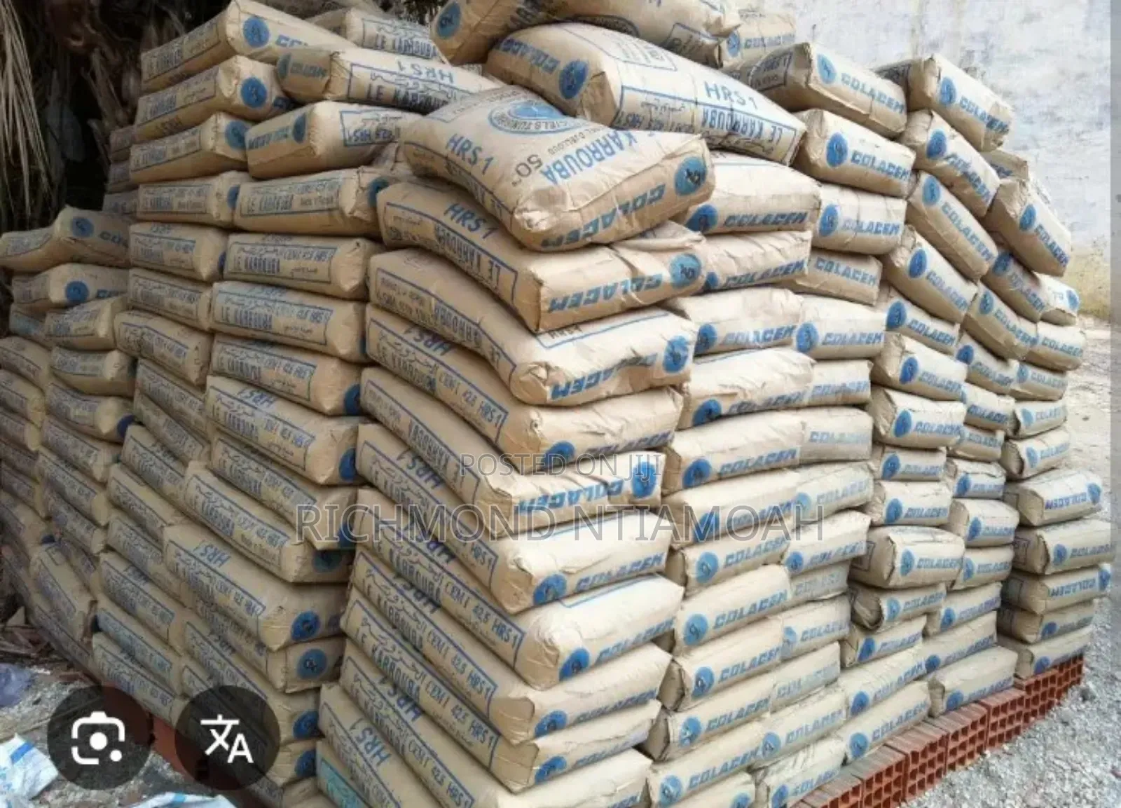 Iron Rods and Cements for Sale
