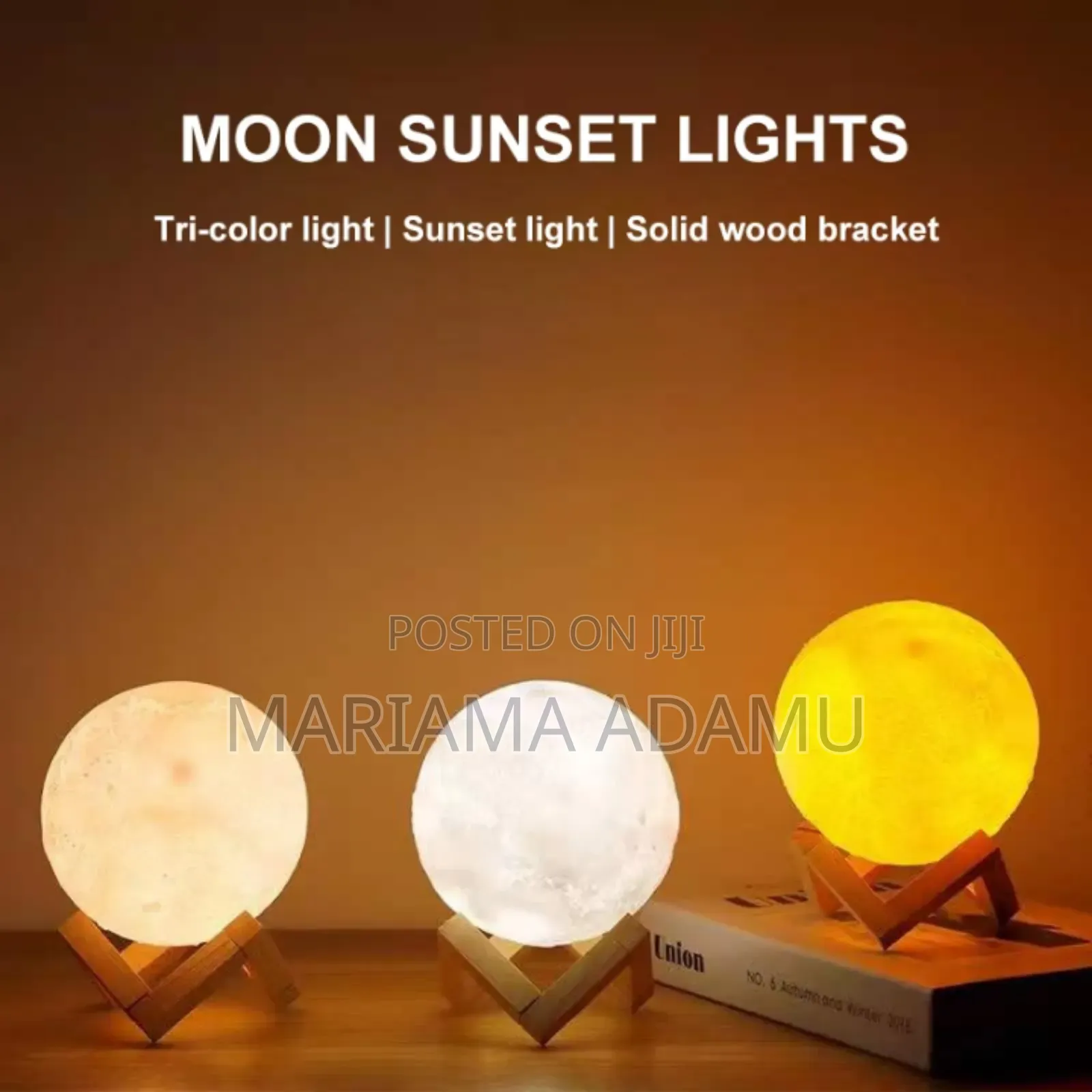 3d Mini Moon Light