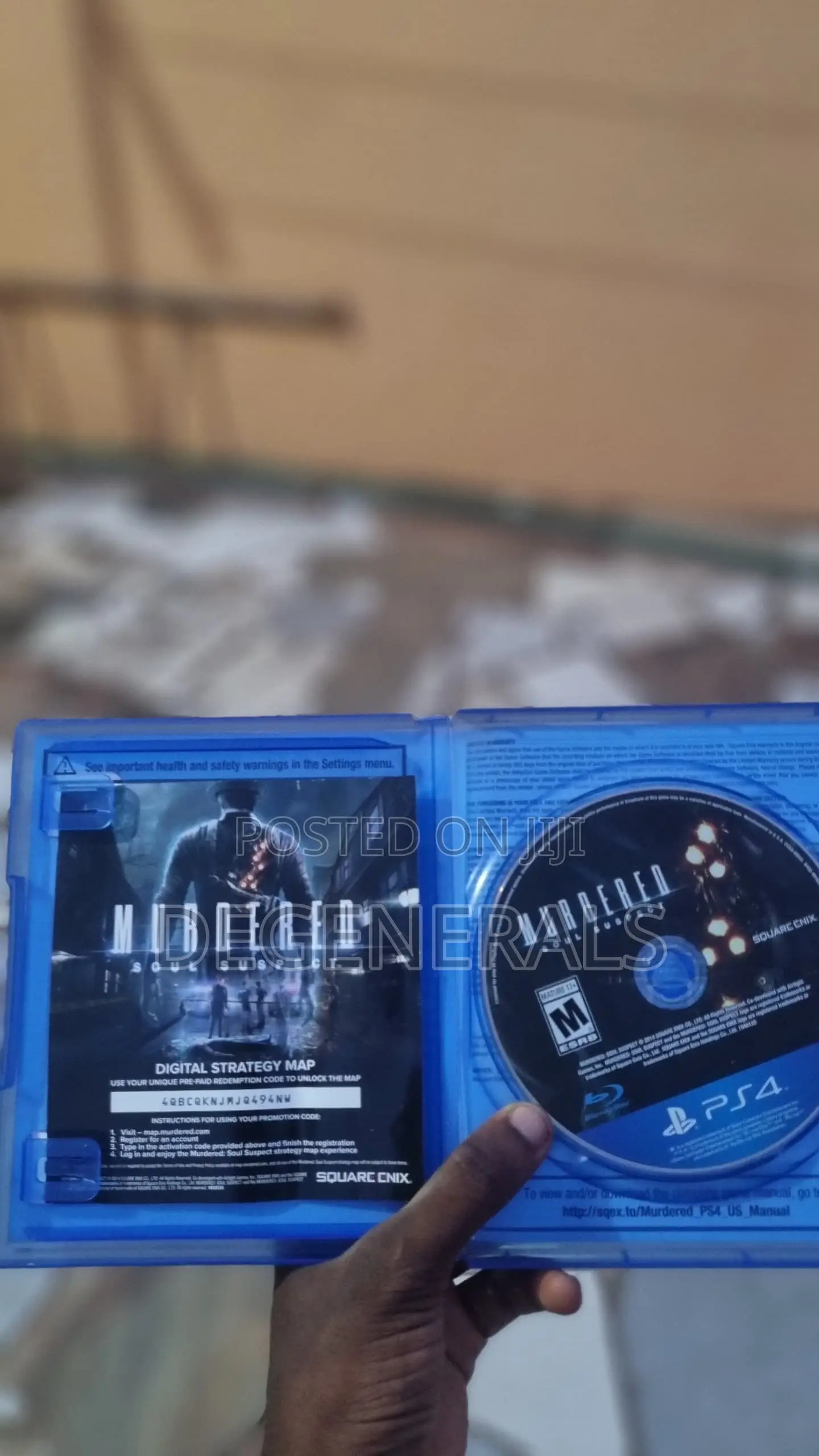 Murdered Souls Suspect Ps4 Game