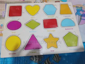 Wooden Colourful Shapes 9momths to 2 Years