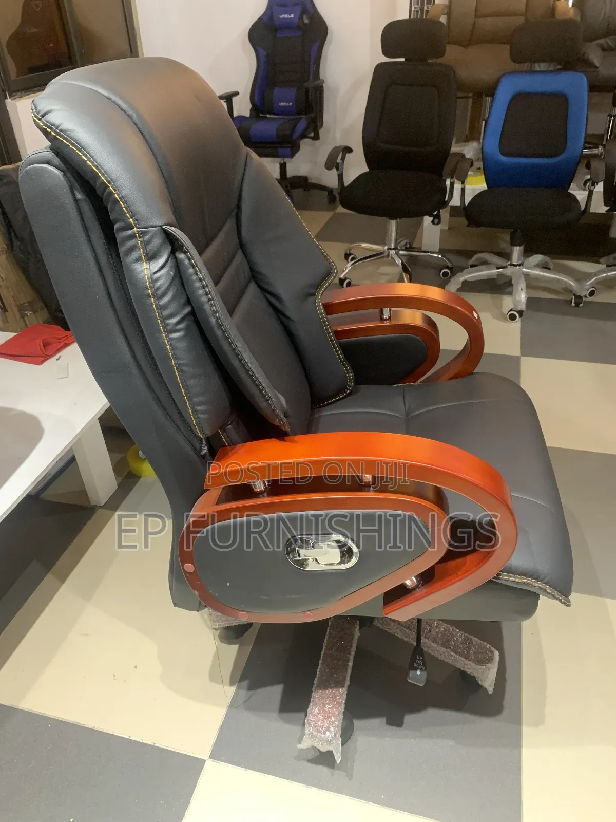 Executive Leather Office Chair