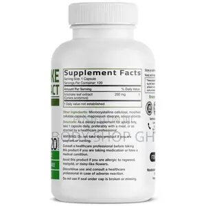 Bronson Artichoke Leaf Extra Strength -Supports Healthy Liver Function